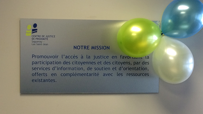 Mission du CJP du Saguenay-Lac-Saint-Jean
